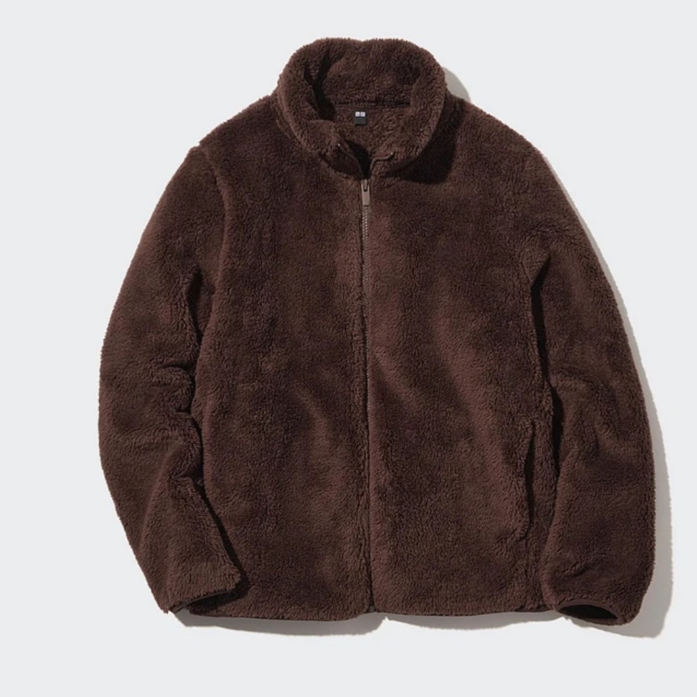 Uniqlo Fluffy Yarn Fleece Full-Zip Jacket